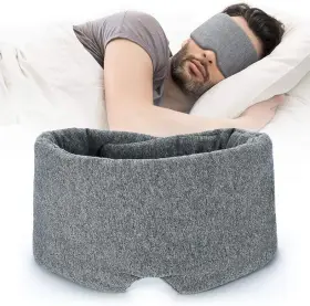 Sjp144981 Freshme Cotton Sleep Eye Mask For Women Men - 100% Blocking Light Travel Blindfo