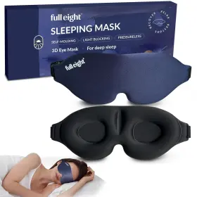 Full Eight 850065823003 Light Blocking Sleep Mask For Men And Women Night Shade Blackout Slee