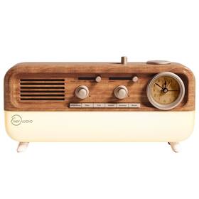 Fuse Rad-drm-1 Drm Sleep Machine Analog Alarm Clock With Bluetooth Speaker 6 Soothing Sl