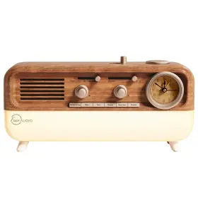 Rad-drm-1 Fuse Drm Sleep Machine Analog Alarm Clock With Bluetooth Speaker 6 Soothing Sl