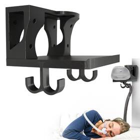 Fuwkeo Lr-yq2w-me63 Wall Mount Shelf For Airsense 11 Includes Hook And Hose Hanger Space-saving