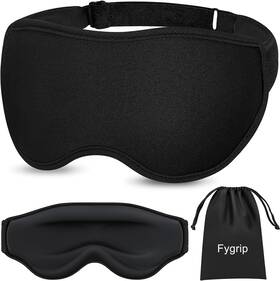 Fygrip B0djnsz8vw 3d Sleep Eye Mask For Men And Women - Pressure-free 100% Light Block