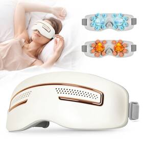 Ganoel G-nem01-sk Eye Massager With Heat And Cooling Smart Sleep Mask For Migraine Headache