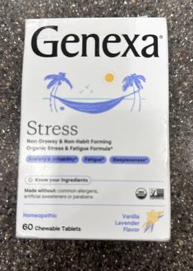 Genexa 857630006007 Sleepology Homeopathic Nighttime Sleep Aid Vanilla And Lavender 60 Tab