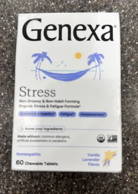 Genexa 857630006007 Sleepology Homeopathic Nighttime Sleep Aid Vanilla And Lavender 60 Tab