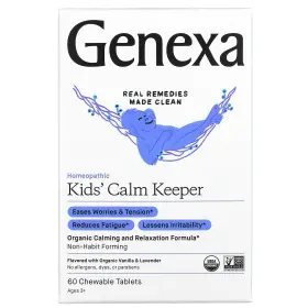 Gxa-00610 Genexa Kids Calm Keeper Calming And Relaxation Ages 3 Vanilla Lavender