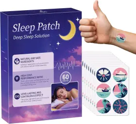 Gethorey 744759561282 Sleep Patches For Adults 60 Pack Upgraded Deep Formulated With A
