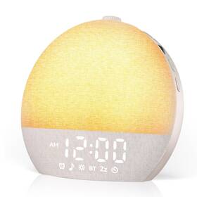 Geuuap Yf-01-c Sunrise Alarm Clock White Noise Sound Machine For Bedroom Natural Wake-up L