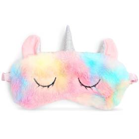 Glamlily 194425395770 Unicorn Sleeping Eye Mask Satin 1 Count Pack Of Multicolor