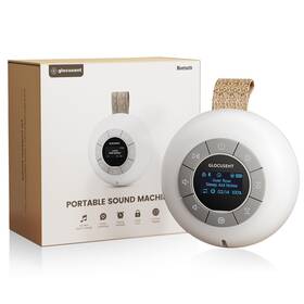 Glocusent 850064765625 Portable Sound Machine For Baby Kids Adults - 62 Sounds And 5w White