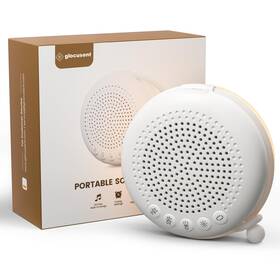 Glocusent 850064765632 3-in-1 Portable Baby Sound Machine White Noise For Sleeping Night L