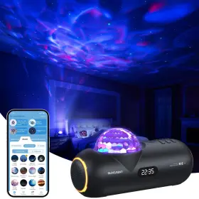 Glcsntn1201 Glocusent Star Projector And White Noise Sound Machine With 60 Soothing Sounds For Deep S
