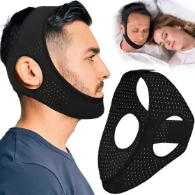 Gnaye 757837813418 Anti Snoring Devices Air Flow Jaw Strap For Sleep Apnea Chin Slee Gnaye 757837813418 Anti Snoring Devices Air Flow Jaw Strap For Sleep Apnea Chin Slee