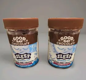 16805 Good Day Chocolate 2 Pack Kids Sleep Supplement 50 Pieces Free Shipping