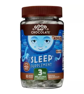 Good Day Chocolate 858982004741 Melatonin 3mg Milk 80 Pieces 2026