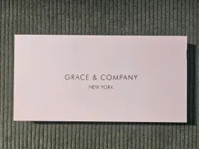 X001c6al4j Grace & Company And Champagne Silk Sleep Mask