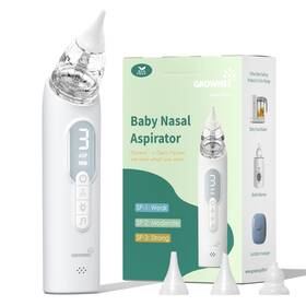 Grownsy B0bj2pq7tw Rechargeable Electric Baby Nasal Aspirator - Gentle Nose Sucker Suction