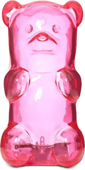 Gummygoods 751871396944 Squeezable Gummy Bear Night Light - Rechargeable Portable Pink