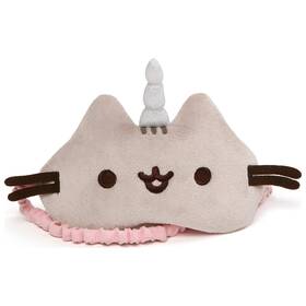 Gund 4061352 Pusheen Pusheenicorn Unicorn Cat Sleep Mask Plush Pink Grey 7 Inch