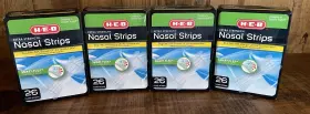 H-e-b 041220477692 Lot Of 4 Nasal Strips Sensitive Skin Extra Strength 26 Count 104 Total