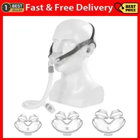 H2son 445047379345 Nasal Pillow Cp Ap Mark Universal Replacement Kit Mask With S M L