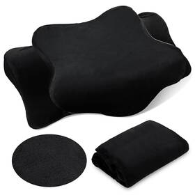 Hahafelt Hahafelt-qun-0836 Crystal Velvet Cervical Neck Pillowcase Only With Zipper Ergonom