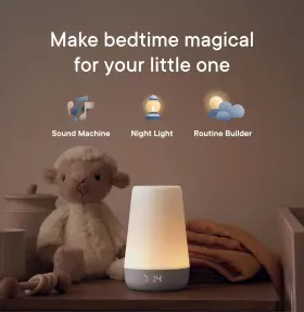 Hatch 689737732424 Rest Baby Sound Machine Night Light 2nd Gen Sleep Trainer Alarm And &