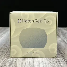 Hatch Baby 614347780886 Rest Go Portable Mini Sound Machine For Babies Slate Brand New Sealed