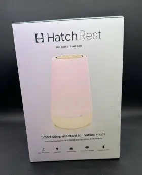 Xrsg28 Hatch Baby Rest 2nd Gen All-in-one Sleep Machine Nightlight And Sound Open Box