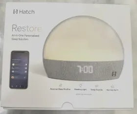 Xmhl221008311 Hatch Restore Smart Sleep Assistant With Sunrise Alarm Sound Machine - New Unopen