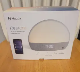 Xrt12 Hatch Restore Nightlight Alarm Clock Sound Machine / New