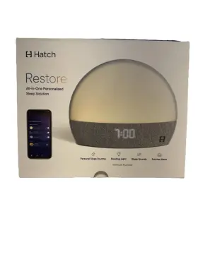 Xrt4 Hatch Restore Smart Sleep Assistant Sound Machine White New In Box