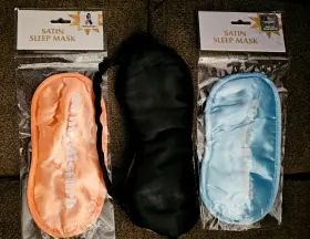 Hbhlfz 313044733767 3-pack His/hers/unisex Sleep Mask Eye - Protective. Brand New