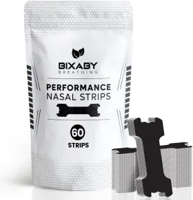 Health Llc 445047450402 Performance Nose Strips For Breathing - Oil And Sweat Proof Adhesive Extra Stren