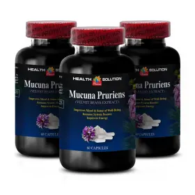 Health Solution 619863163090 Mood And Focus Supplements - Mucuna Pruriens Velvet Beans Food Pill 3b