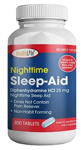 B0c3jjjf9n Healthlife Sleep Aid Diphenhydramine Hcl Caplets 25mg 300 Count