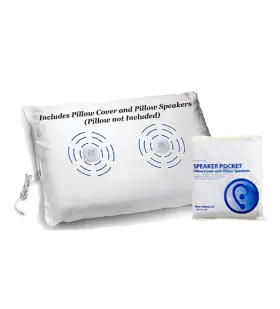 Hear Cental 862462000123 Speaker Pillow Cover Central Tinnitus Management Sound Therapy Music