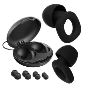 Hv-ep01 Hearivo Tranquilo Ear Plugs For Noise Sensitivity Reusable Silicone Earplugs