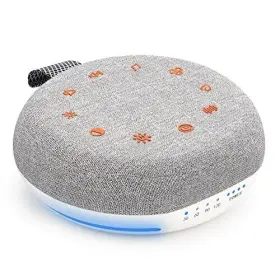 Hnus-101 Heavtuen White Noise Machine Portable Sound With 40 Soothing Sounds Usb