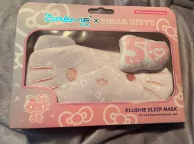Hello Kitty 197638009298 The Cr Me Shop Sanrio 50th Plushie Sleep Mask Anniversary Edition
