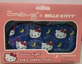 Hkgsm7799 Hello Kitty The Cr Me Shop Blue Starry Night Silky Sleep Mask Nwt