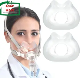 Henda 445032189133 Airfit F30 Replacement Mask Cushion Medium - 2 Packs Optimized Comfort And Secure