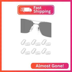 Hl-a-np40-cl Hileen 6 Pairs Nose Pads Covers Slip-on Silicone Anti-slip No
