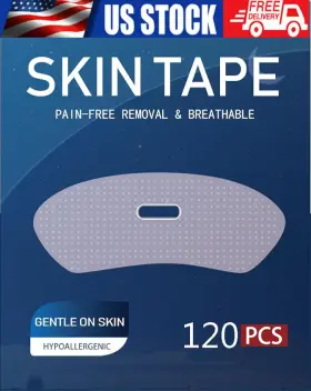 Himalayan Bio 651074590098 120 Gentle Hypoallergenic Mouth Tape For Snoring And Improved Nasal Breathing