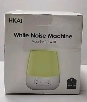 Hfd-w10 Hkai Baby Sound Machine White Noise Toddler Sleep Trainer Night Light New Nib