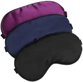 Sl02-02 Hochoek 100% Silk Sleep Mask Soft Adjustable Eye Cover Shade 3 Pack And Colors Usa