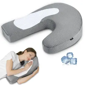 Pl11 Homca Side Sleeper Pillows For Adults Memory Foam U Shaped Neck