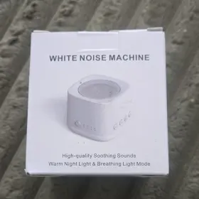 X004pm8vv5 Homebest White Noise Machine Warm Night Light Breathing Mode