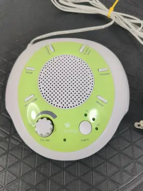 48390 Homedics My Baby Sound Machine By - Fully Tested Plug In Or Battery Euc