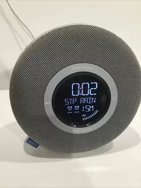 Hds-3000 Homedics Deep Sleep Bluetooth Alarm Clock Sound Machine With Usb Charger